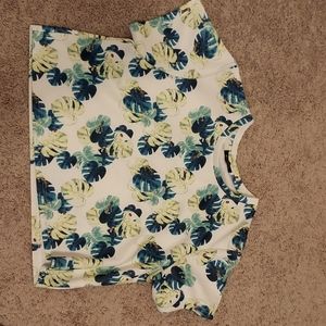 Whitney Eve palm leaf shirt